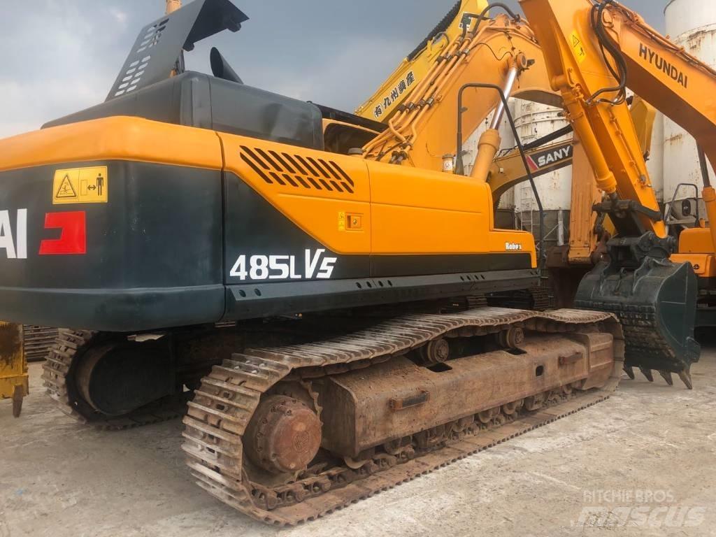 Hyundai R485LVS Crawler Excavators
