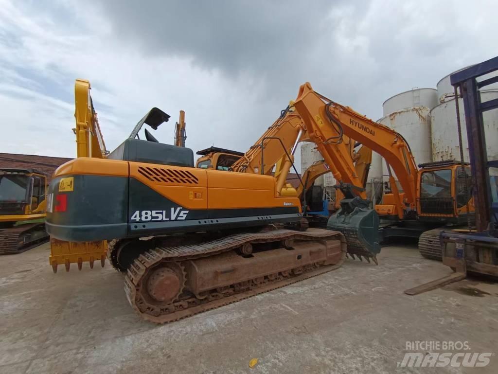 Hyundai R485LVS Crawler Excavators