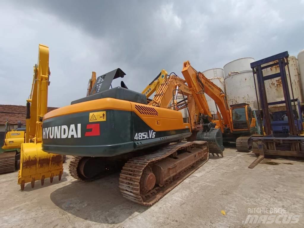 Hyundai R485LVS Crawler Excavators