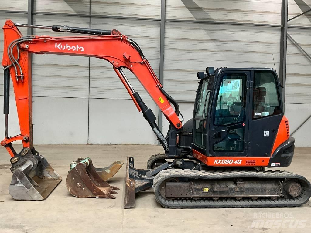 Kubota KX 080-4 A Mini excavators  7t - 12t