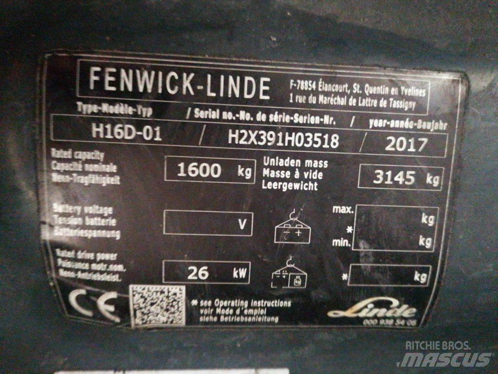 Linde H16D-01 Diesel Forklifts