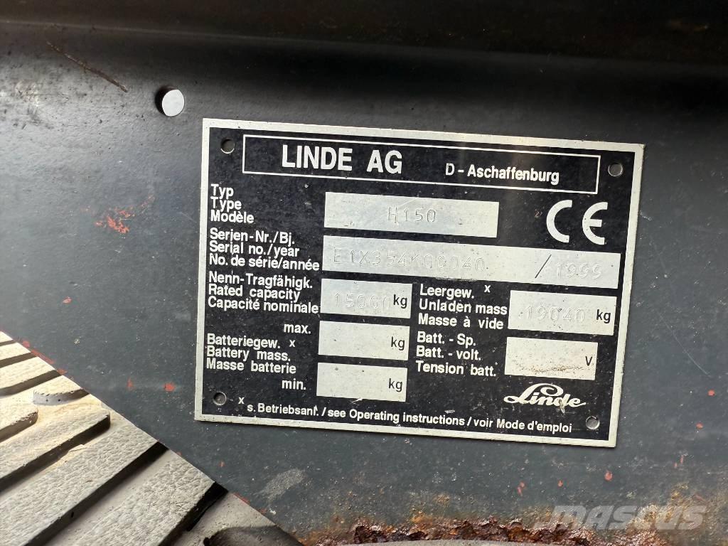 Linde H 150 D Diesel Forklifts