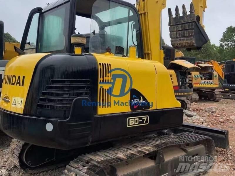 Hyundai 60 Mini Excavators <7t (Mini Diggers)
