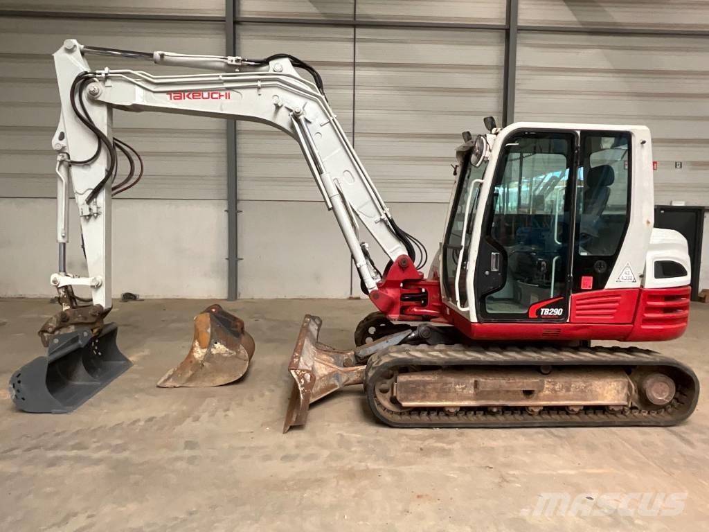 Takeuchi TB 290 Mini excavators  7t - 12t