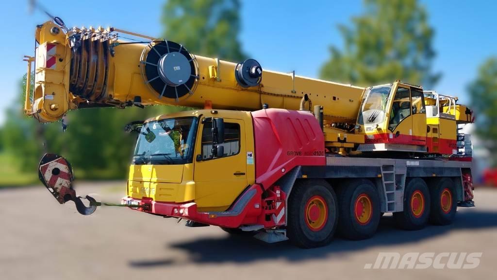 Grove GMK 4100 Mobile and all terrain cranes