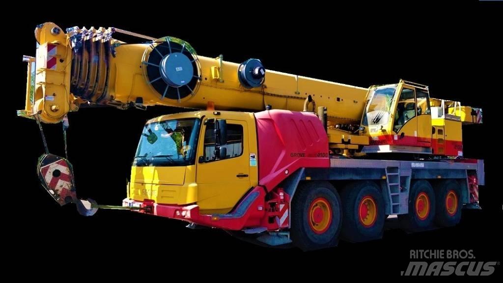 Grove GMK 4100 Mobile and all terrain cranes