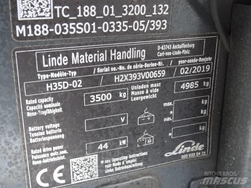 Linde H35D-02 Diesel Forklifts