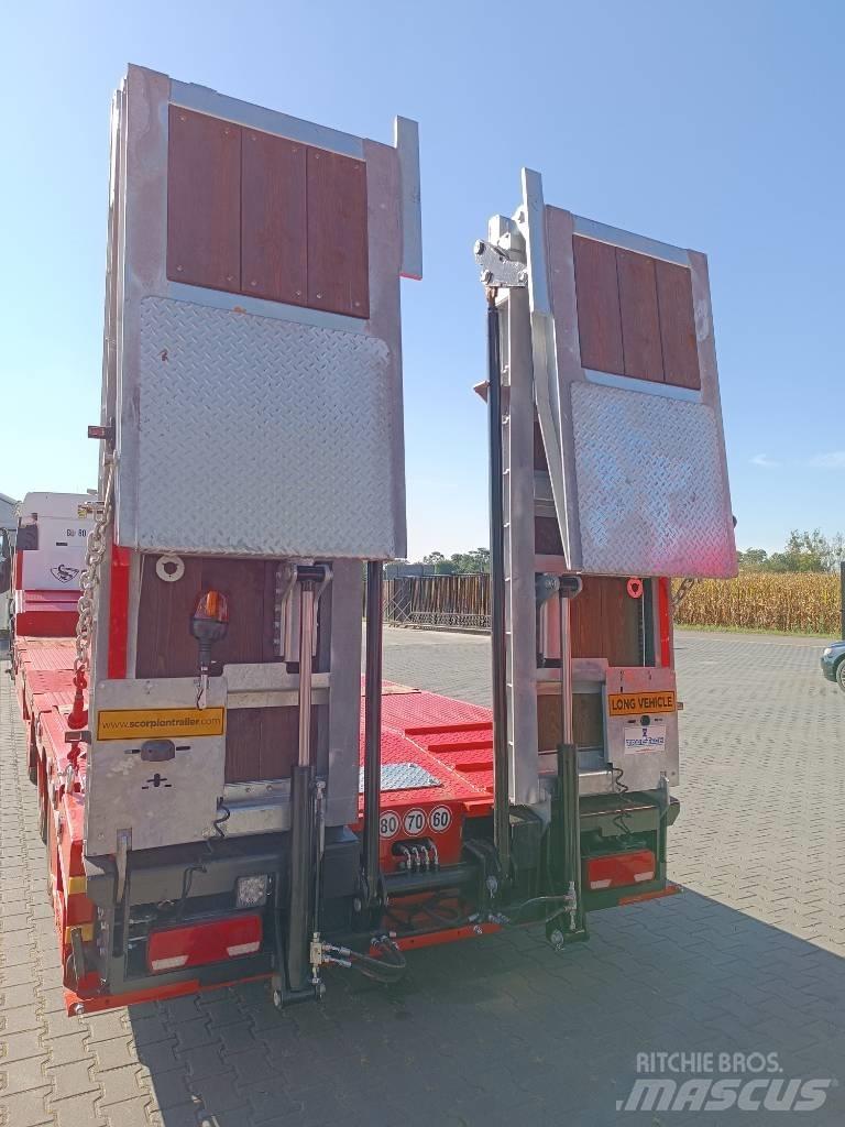  Scorpion 3 osie SAF Lowboy Trailers