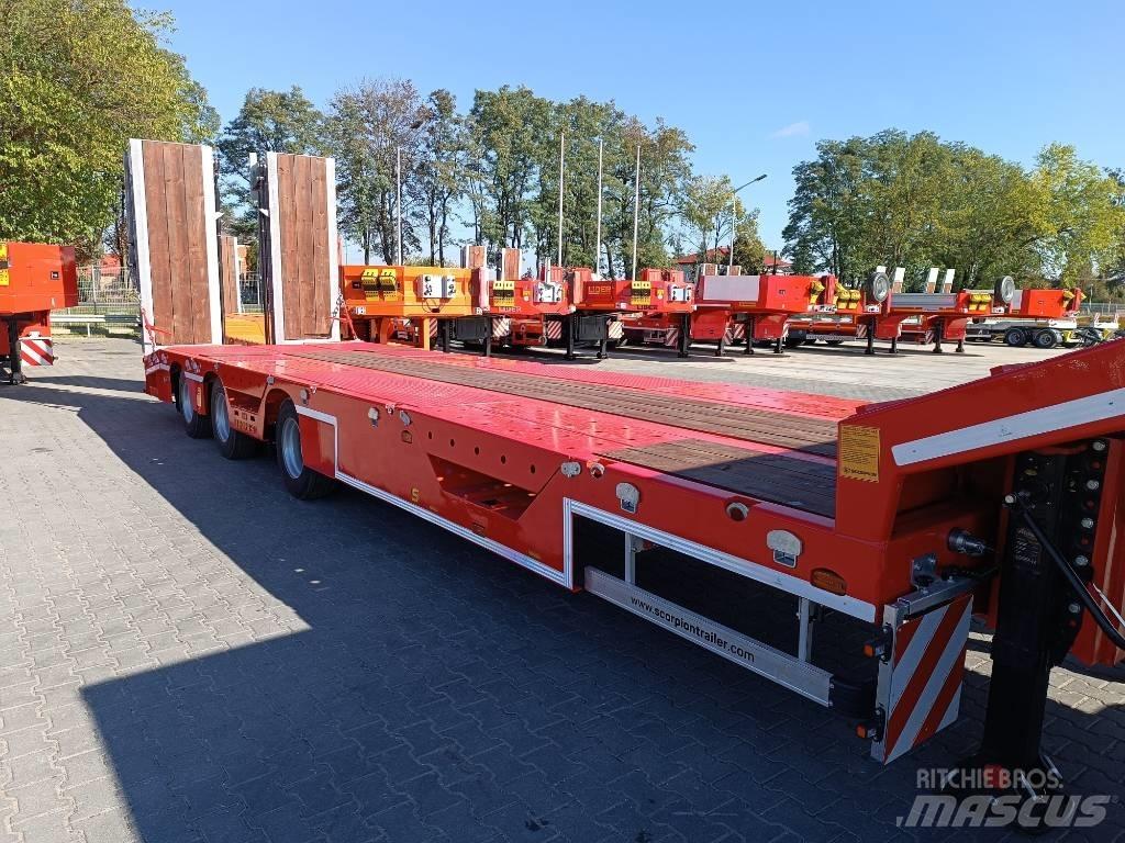  Scorpion 3 osie SAF Lowboy Trailers