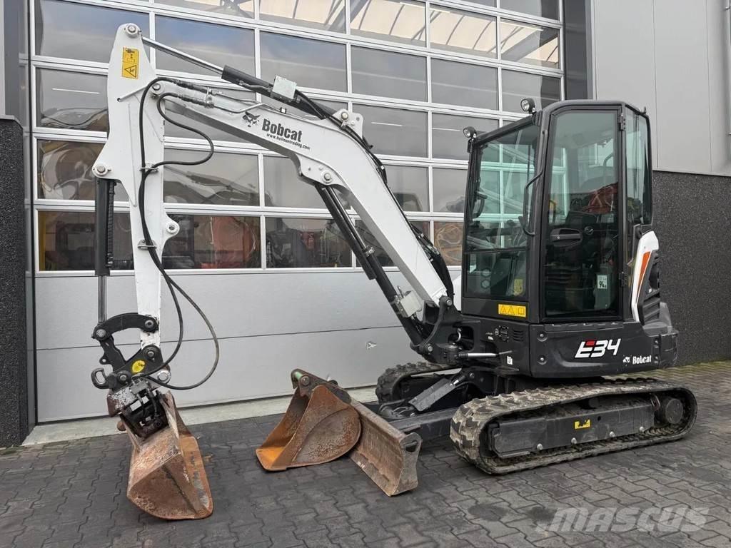 Bobcat E34 Mini Excavators <7t (Mini Diggers)