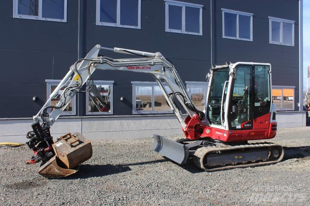 Takeuchi TB 250 Mini Excavators <7t (Mini Diggers)