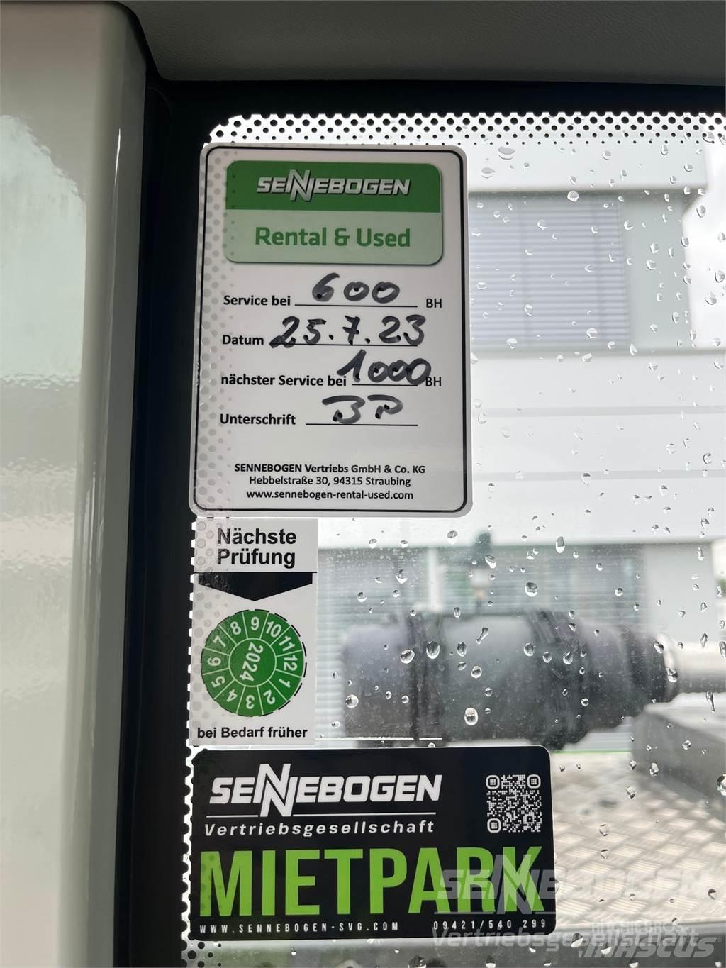 Sennebogen 613 M Mobile and all terrain cranes