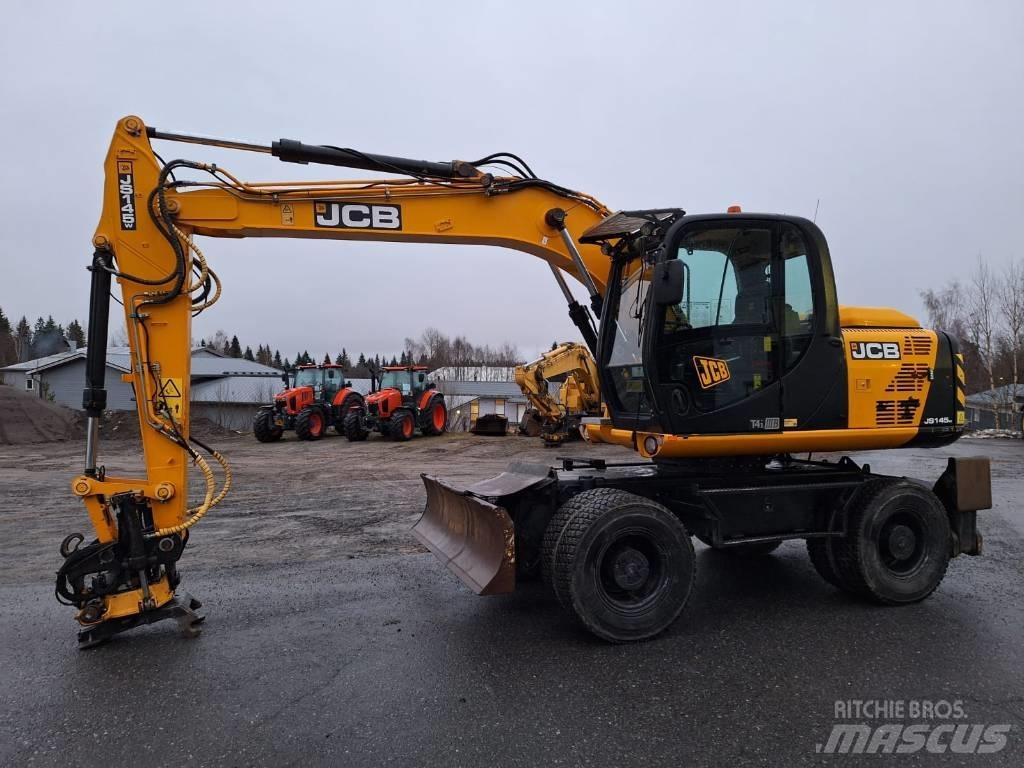 JCB JS 145 W Wheeled Excavators