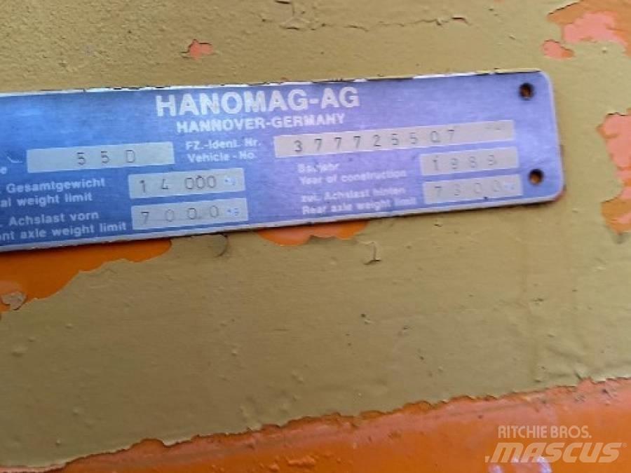 Hanomag 55 D Wheel Loaders