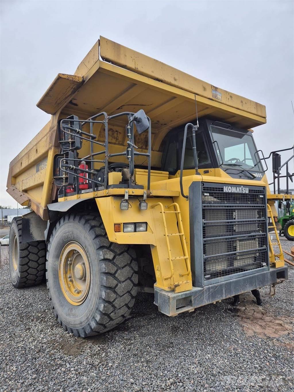 Komatsu HD605 Articulated Dump Trucks (ADTs)