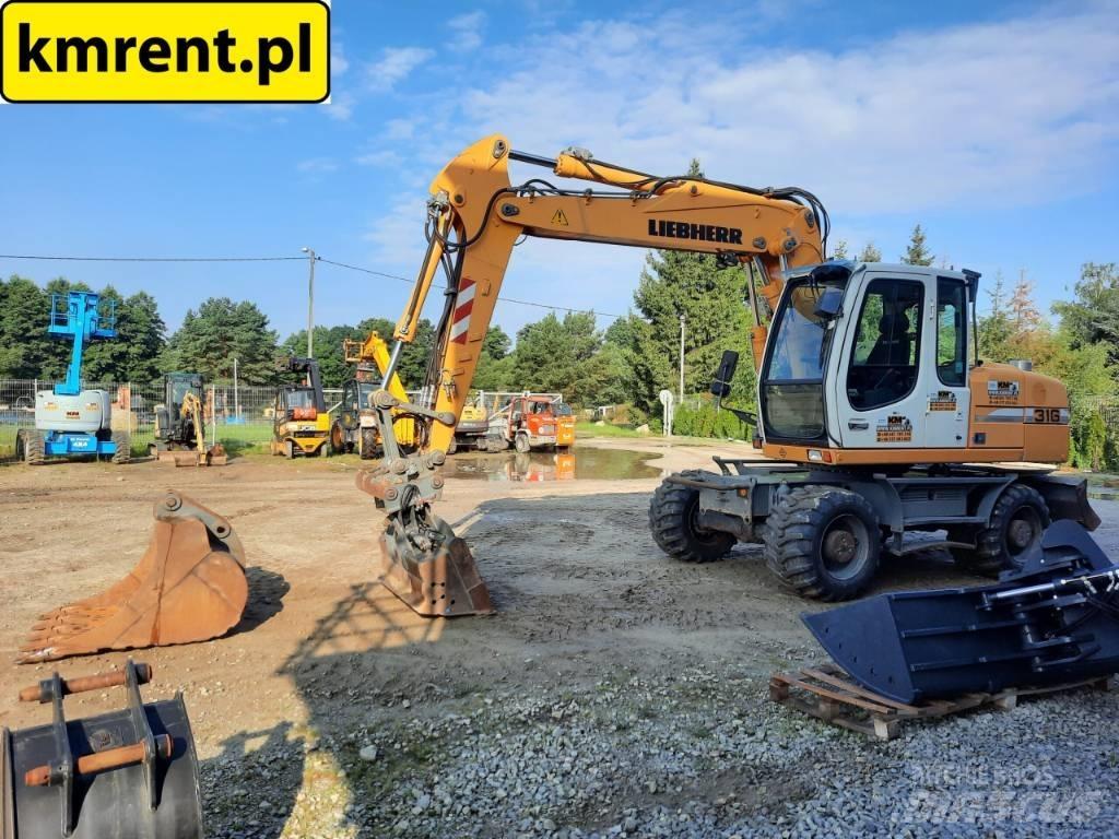 Liebherr A 316 Wheeled Excavators