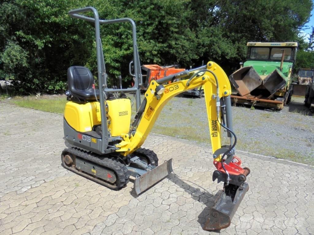 Wacker Neuson 803 Mini Excavators <7t (Mini Diggers)