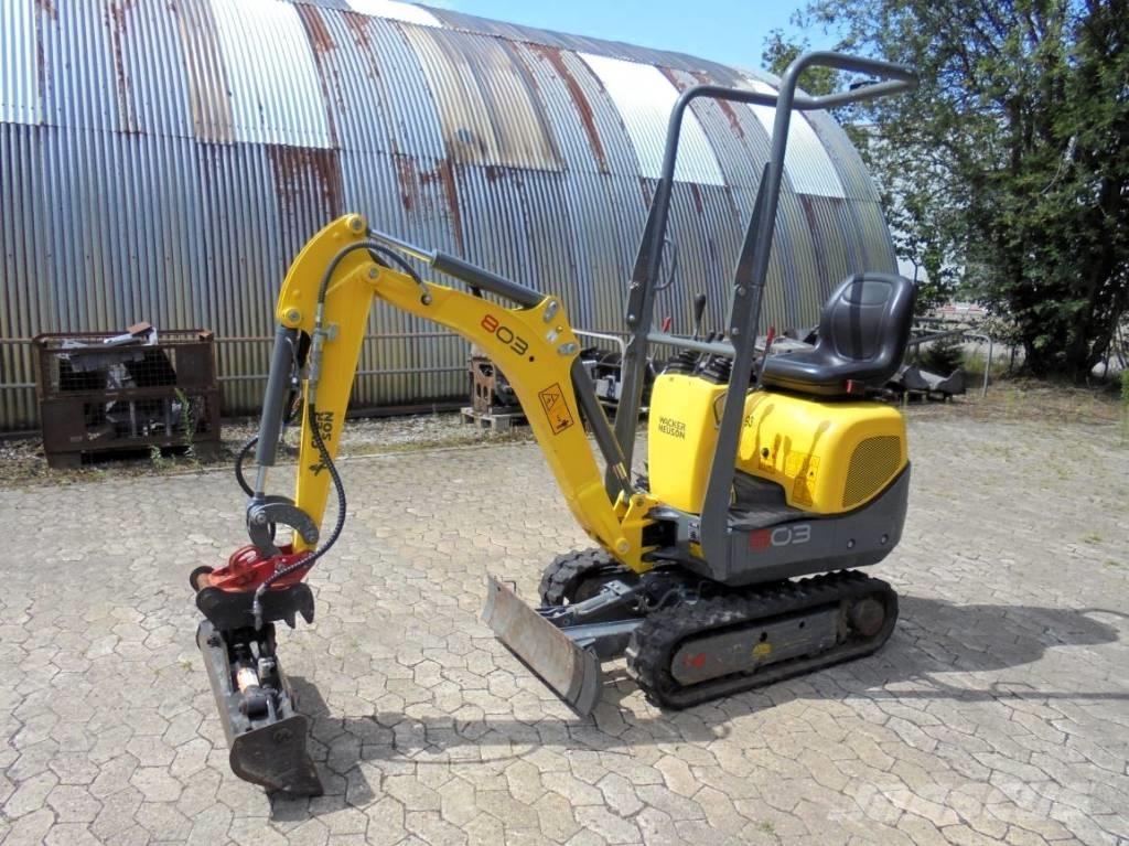 Wacker Neuson 803 Mini Excavators <7t (Mini Diggers)