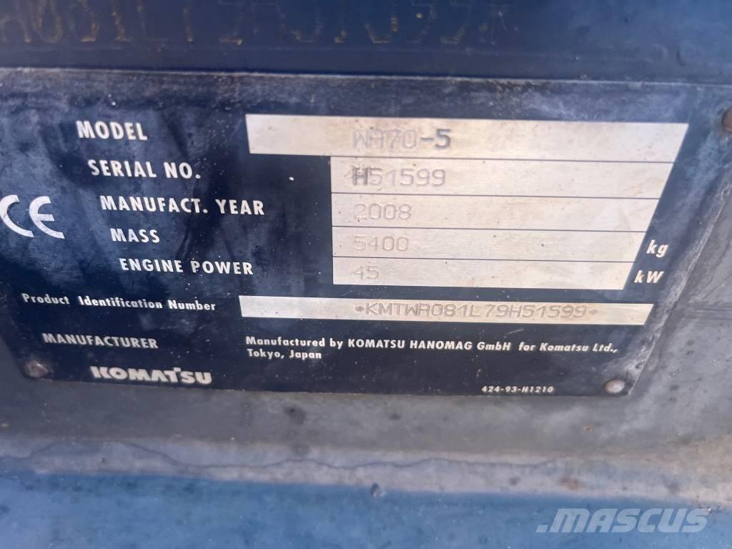 Komatsu WA 70-5 Mini Loader