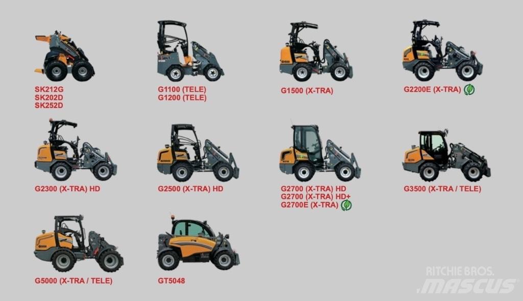 GiANT G 1500 X-tra Mini Loader