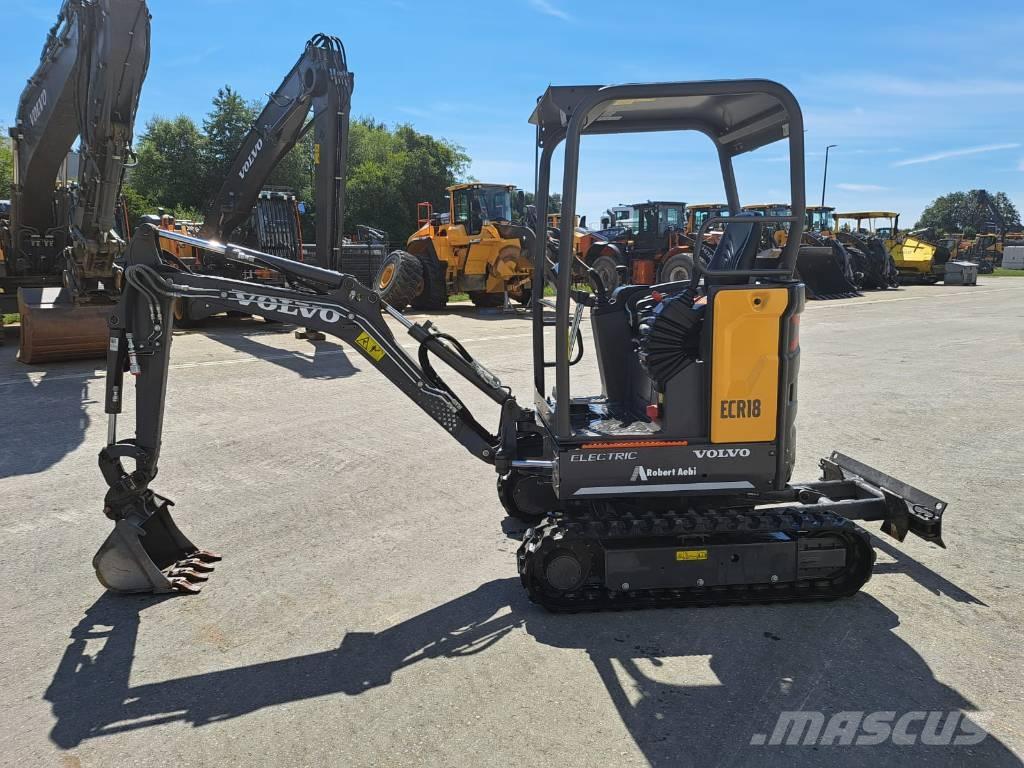 Volvo JECR18E Mini Excavators <7t (Mini Diggers)
