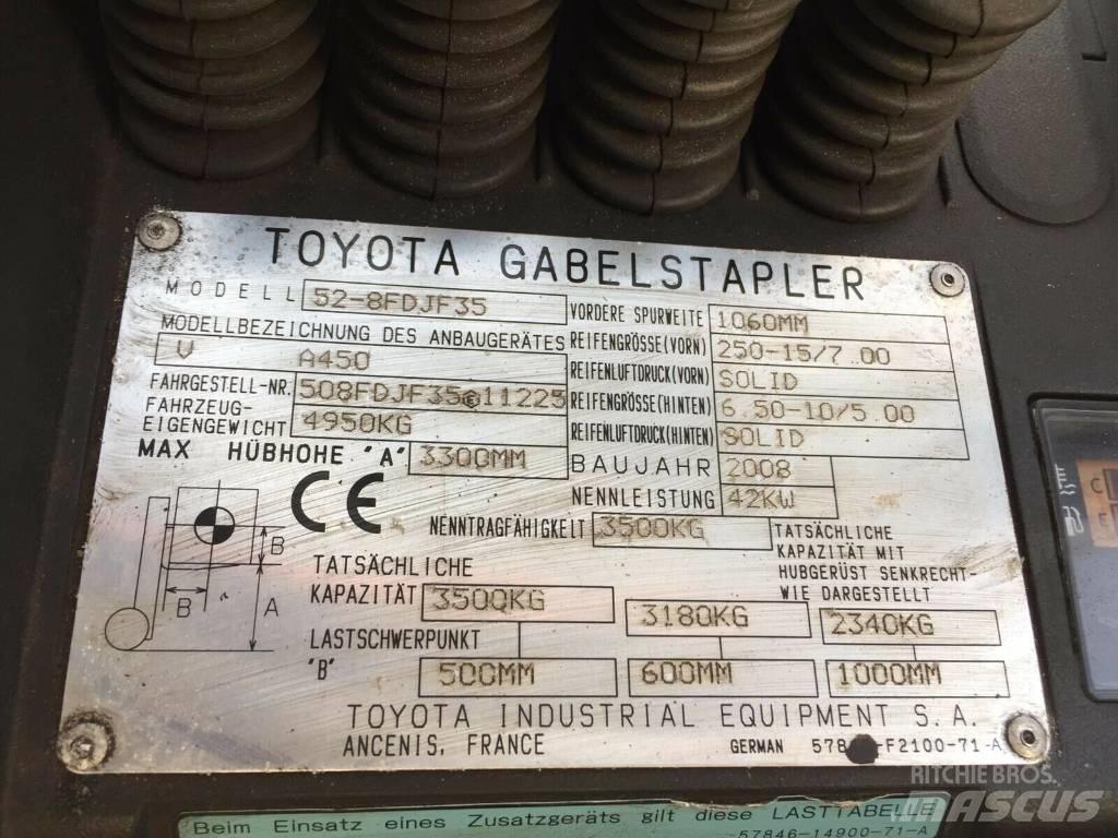 Toyota 02-8 FD JF 35 Diesel Forklifts