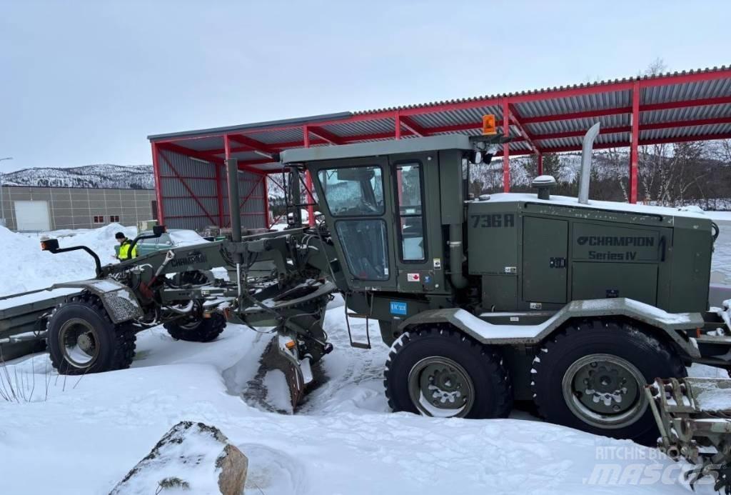 Champion 736 A 6x6 Motor Graders