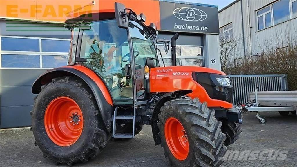 Kubota m4-073 cab Tractors
