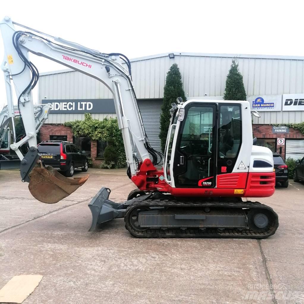 Takeuchi TB290 Mini excavators  7t - 12t