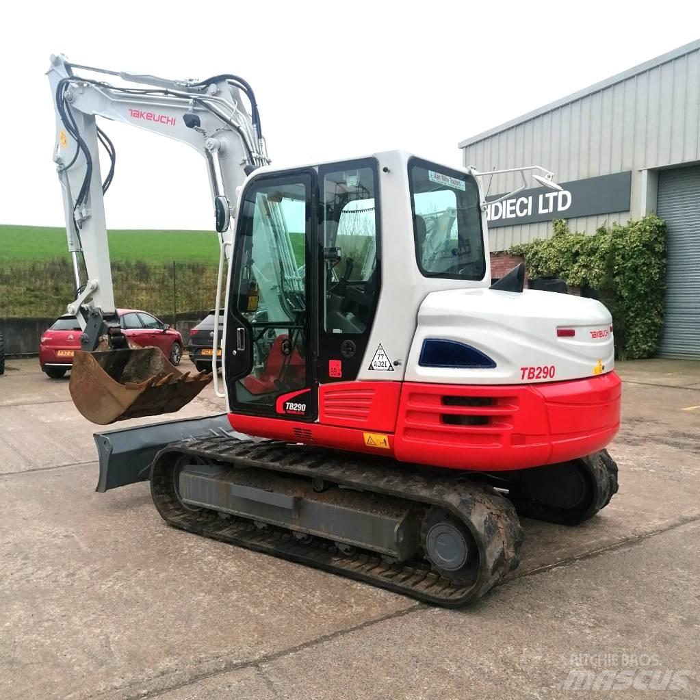 Takeuchi TB290 Mini excavators  7t - 12t