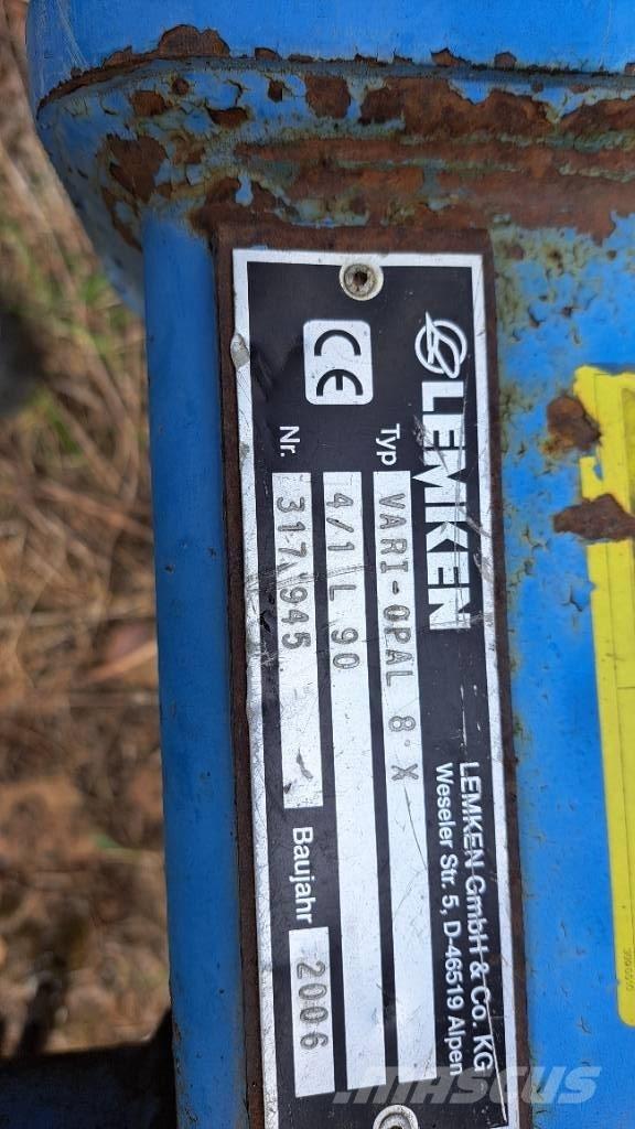 Lemken Variopal 8 X Reversible ploughs