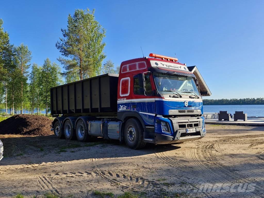 Volvo 500 FMX Hook lift trucks