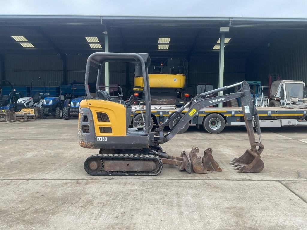 Volvo EC 18 Mini Excavators <7t (Mini Diggers)