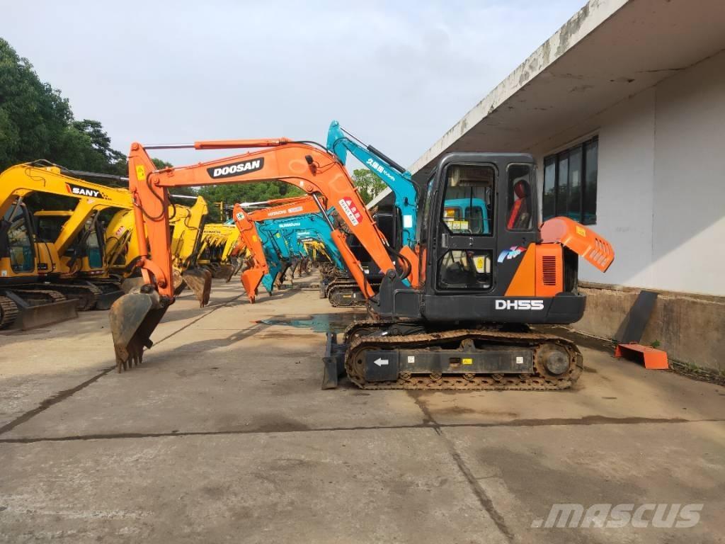 Doosan DH55 Mini Excavators <7t (Mini Diggers)