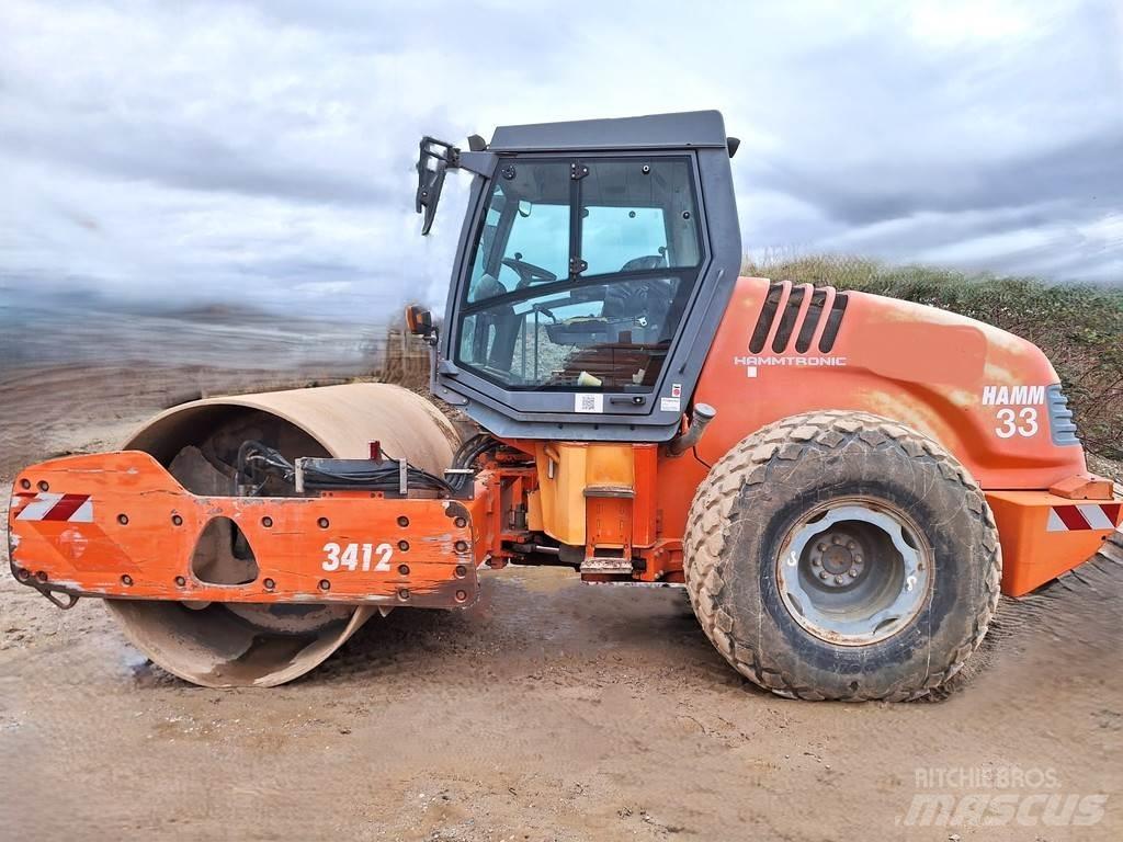 Hamm 3412 HT Single drum rollers