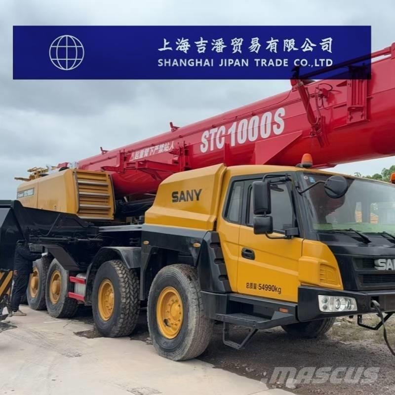 Sany STC 1000 S Mobile and all terrain cranes