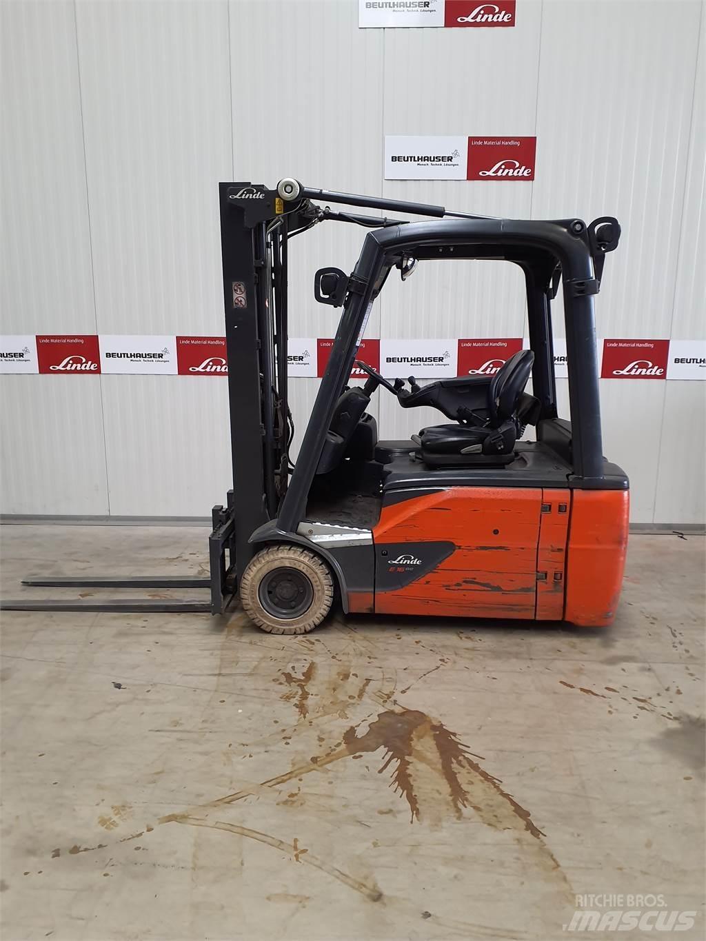 Linde E16L Electric Forklifts