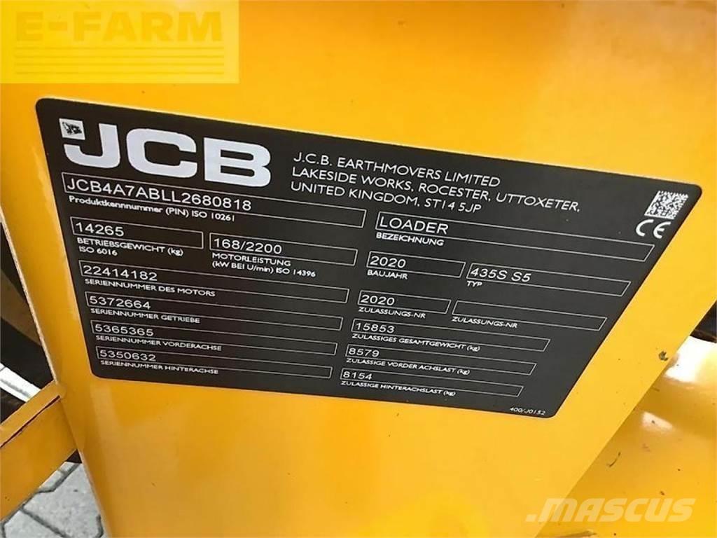 JCB 435s s5 Mini Excavators <7t (Mini Diggers)