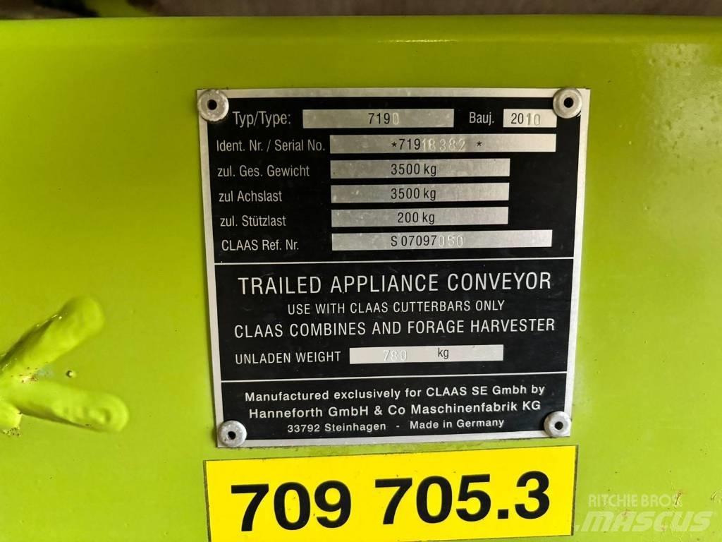 CLAAS CONVIO 930 Combine Attachments