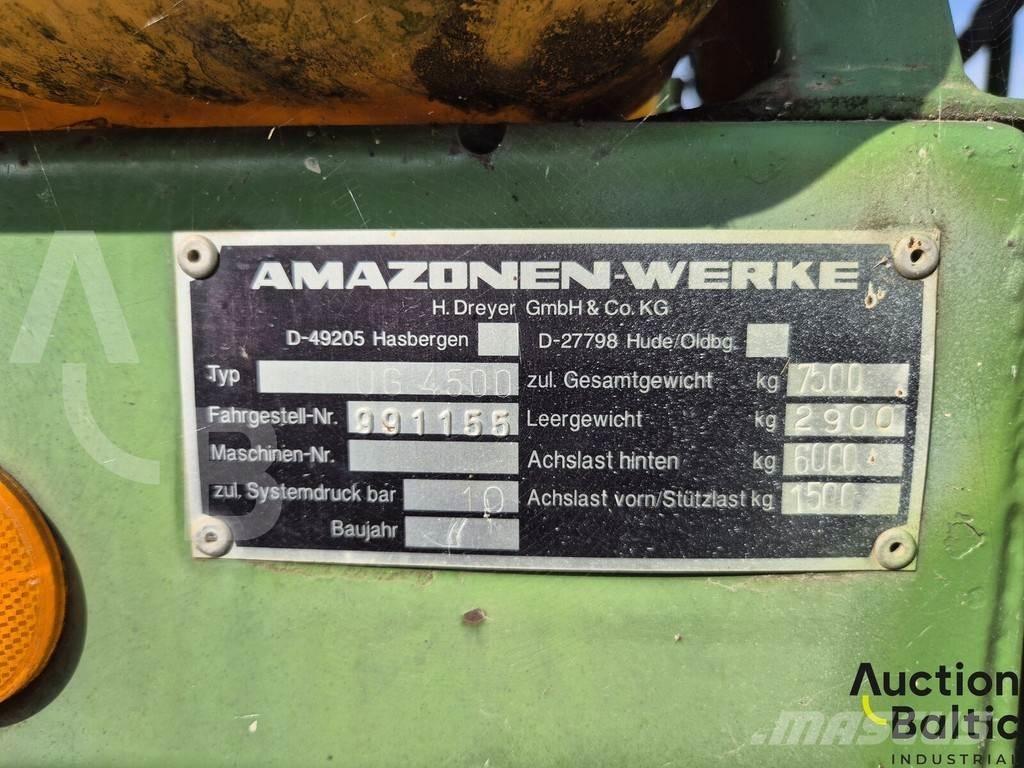 Amazone UG 4500 Trailed sprayers
