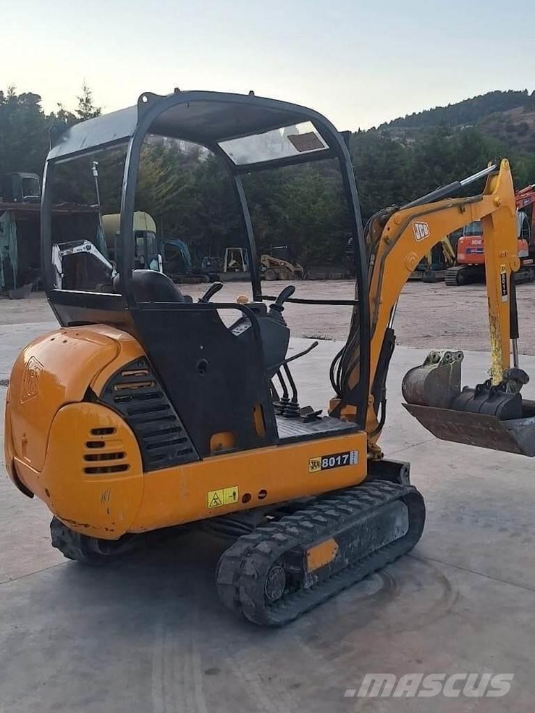 JCB 8017 Mini Excavators <7t (Mini Diggers)