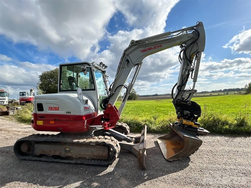 Takeuchi TB 260 Mini Excavators <7t (Mini Diggers)