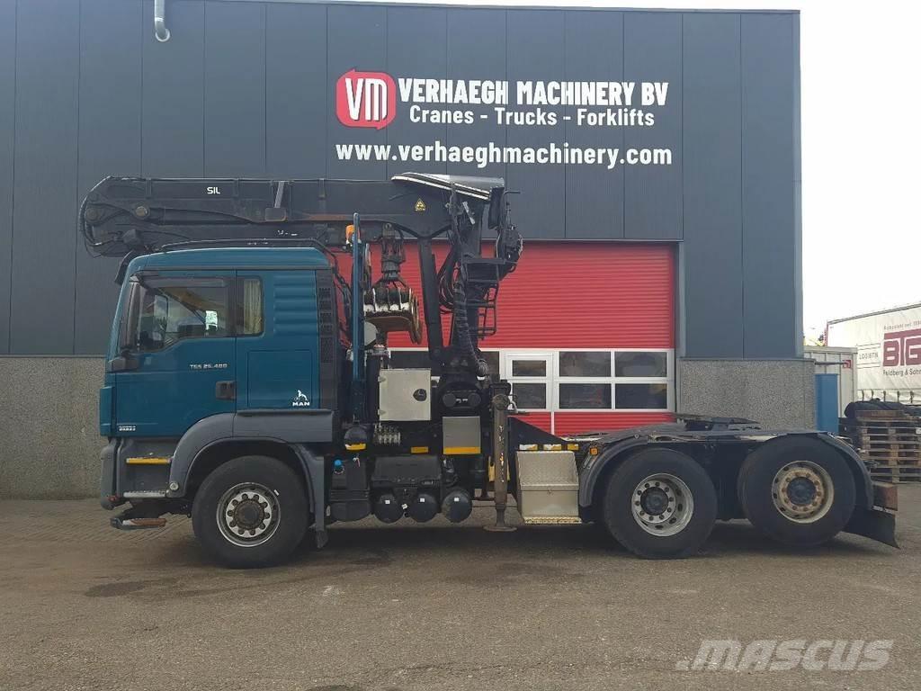MAN TGA 26.480 Log trucks