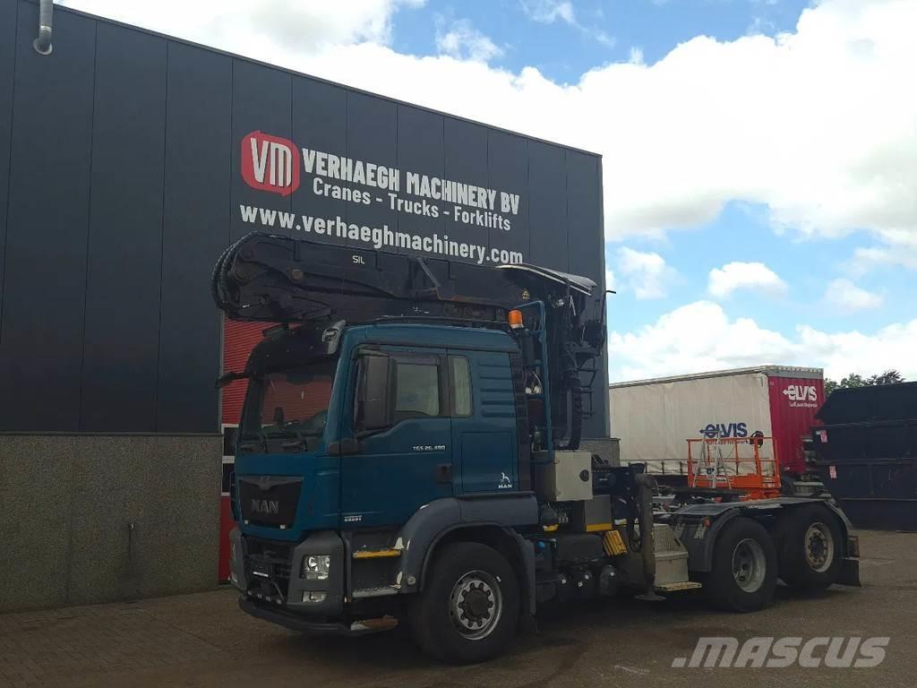 MAN TGA 26.480 Log trucks