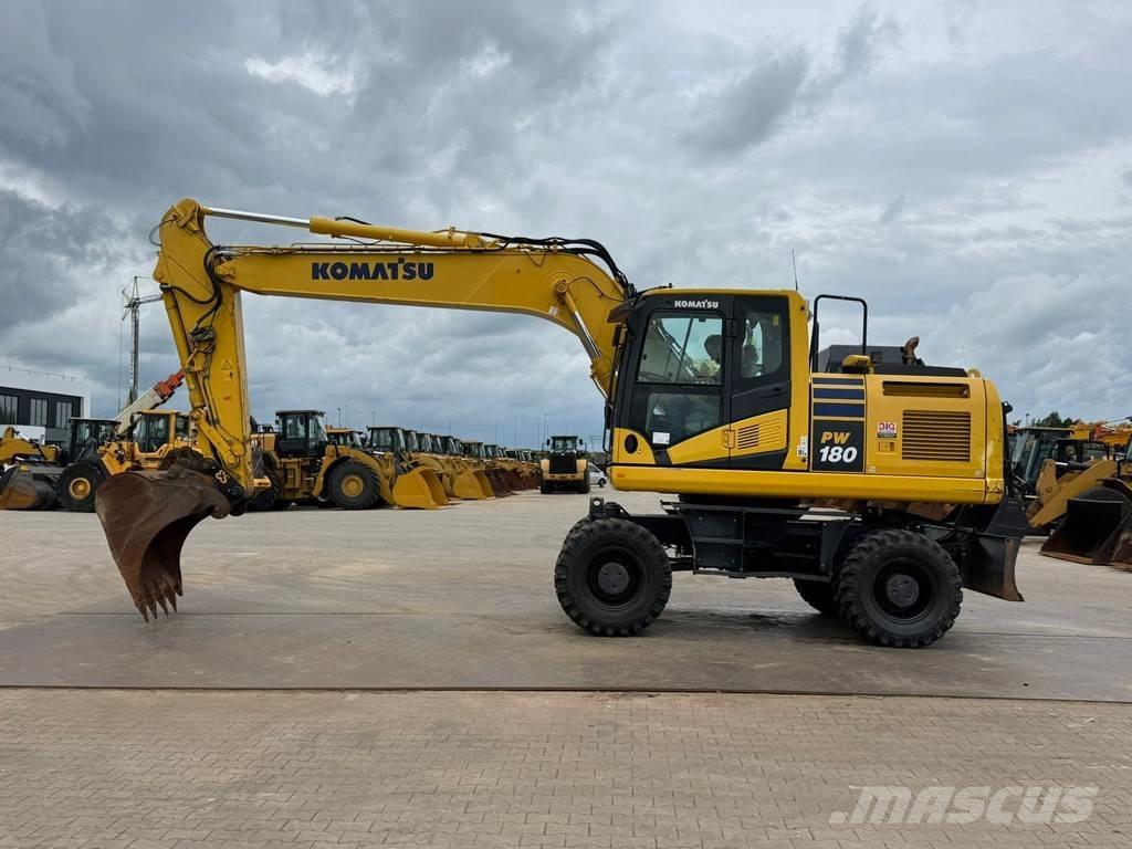 Komatsu PW180-11 Wheeled Excavators