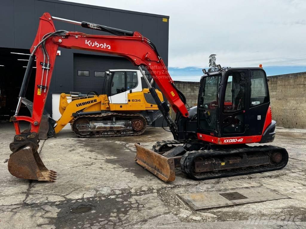 Kubota KX 080-4 Mini excavators  7t - 12t