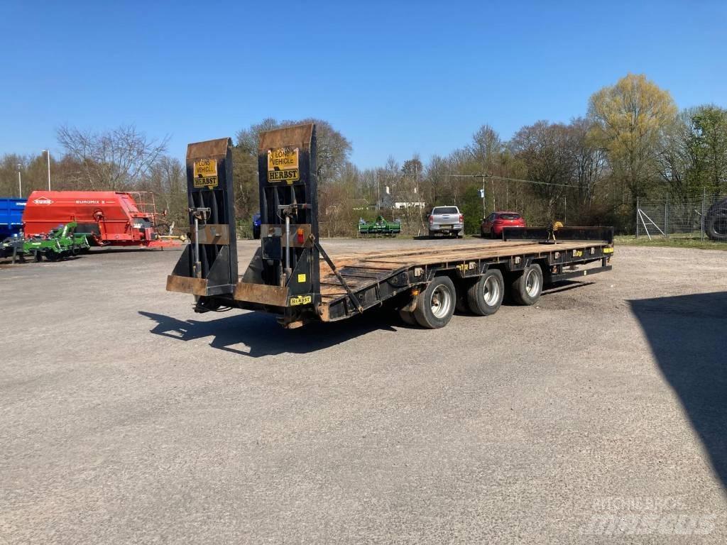Herbst LL27 Lowboy trailer