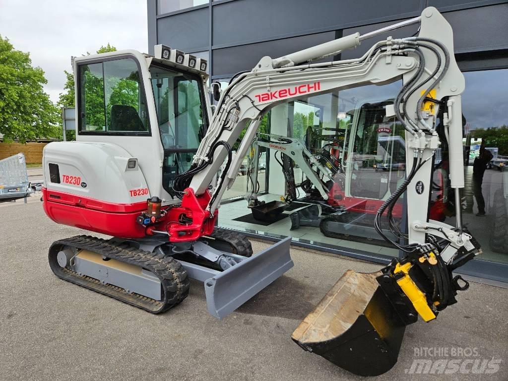 Takeuchi TB 230 Mini Excavators <7t (Mini Diggers)