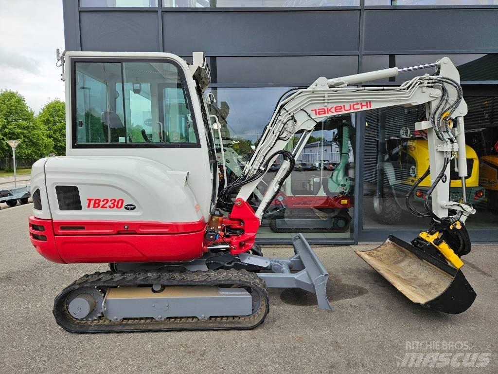 Takeuchi TB 230 Mini Excavators <7t (Mini Diggers)