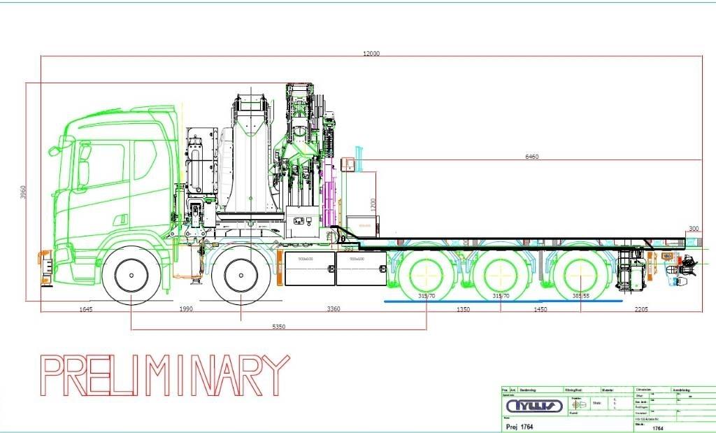 Scania R660 Boom / Crane / Bucket Trucks